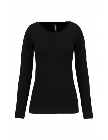 T-shirt col rond manches longues femme - K3017-T-Shirts-Alchimistes