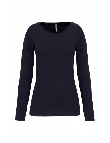 T-shirt col rond manches longues femme - K3017-T-Shirts-Alchimistes