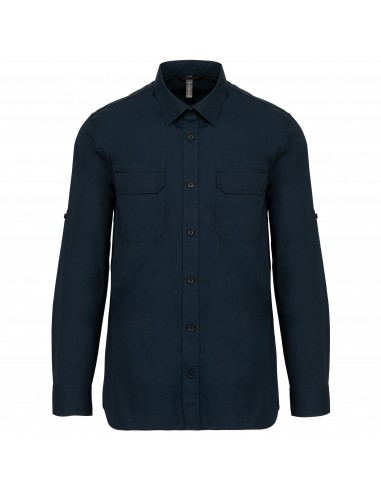 Chemise safari manches longues homme - K590-Chemises / pulls-Alchimistes
