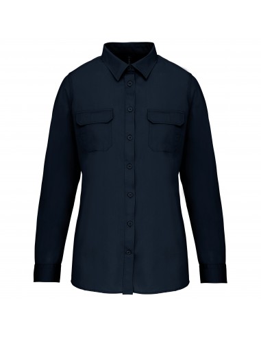 Chemise safari manches longues femme - K591-Chemises / pulls-Alchimistes