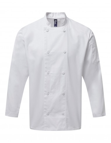 Veste chef cuisinier manches longues Coolchecker® - PR903-Vestes / Bodies-Alchimistes