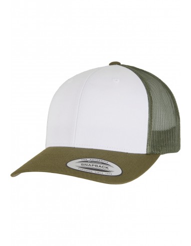 Casquette Retro Trucker Colored Front - FL6606CF-Casquettes-Alchimistes