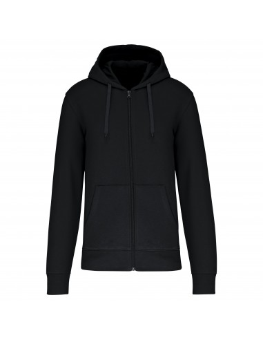 Sweat-shirt écoresponsable zippé à capuche homme - K4030-Sweat-Alchimistes
