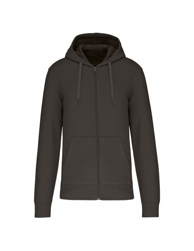 Sweat-shirt écoresponsable zippé à capuche homme - K4030-Sweat-Alchimistes