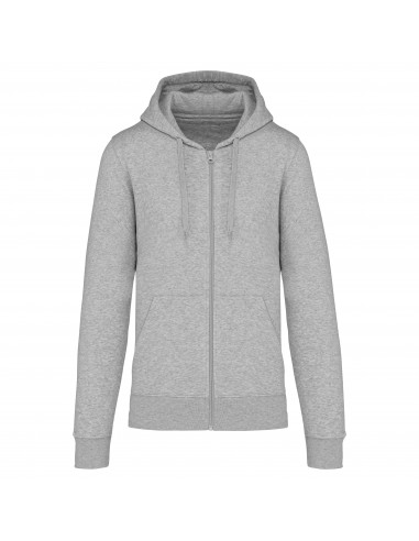 Sweat-shirt écoresponsable zippé à capuche homme - K4030-Sweat-Alchimistes