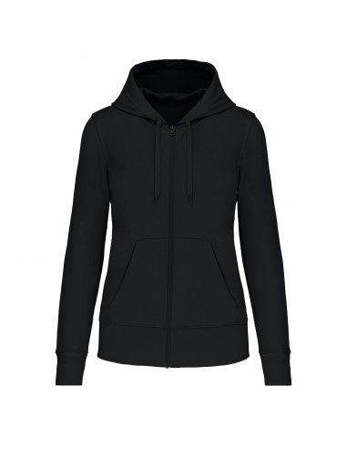 Sweat-shirt écoresponsable zippé à capuche femme - K4031-Sweat-Alchimistes