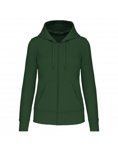 Sweat-shirt écoresponsable zippé à capuche femme - K4031-Sweat-Alchimistes