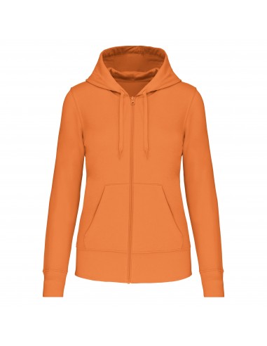 Sweat-shirt écoresponsable zippé à capuche femme - K4031-Sweat-Alchimistes