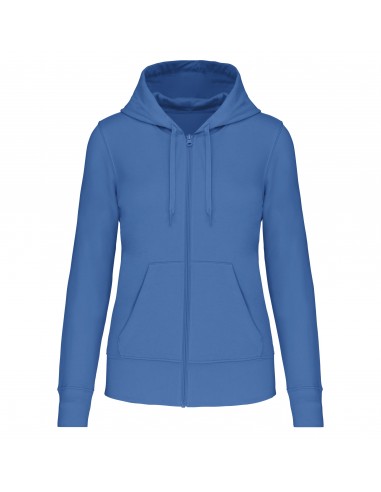 Sweat-shirt écoresponsable zippé à capuche femme - K4031-Sweat-Alchimistes