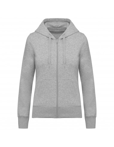 Sweat-shirt écoresponsable zippé à capuche femme - K4031-Sweat-Alchimistes
