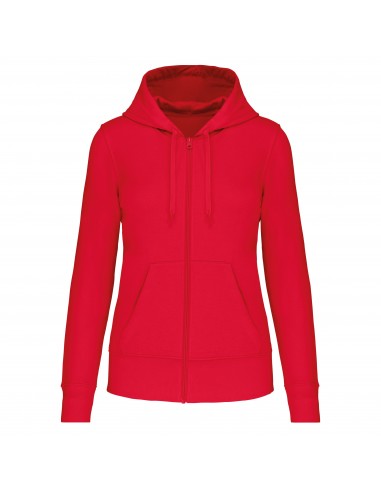 Sweat-shirt écoresponsable zippé à capuche femme - K4031-Sweat-Alchimistes