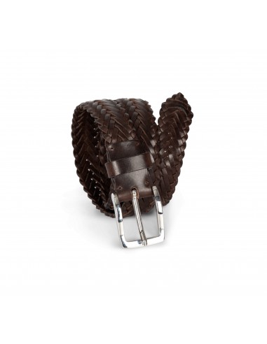 Ceinture tressée en cuir - KP821-Vetements-Alchimistes