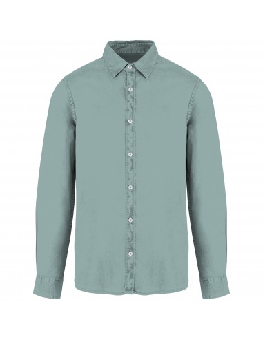 Chemise écoresponsable délavée homme - NS502-Chemises / pulls-Alchimistes