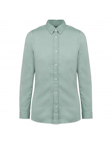 Chemise écoresponsable délavée femme - NS503-Chemises / pulls-Alchimistes