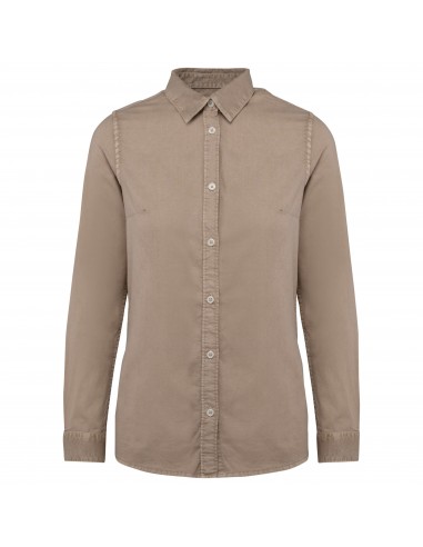 Chemise écoresponsable délavée femme - NS503-Chemises / pulls-Alchimistes