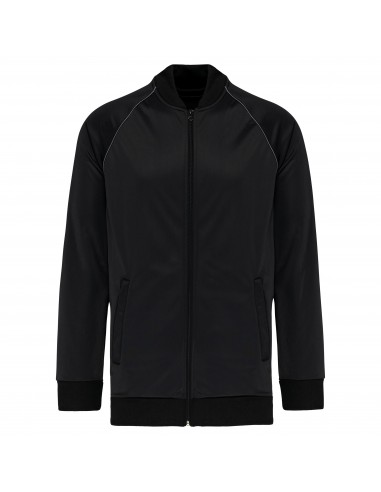 Veste de survêtement zippée avec liseré unisexe - PA384-Vestes / Bodies-Alchimistes