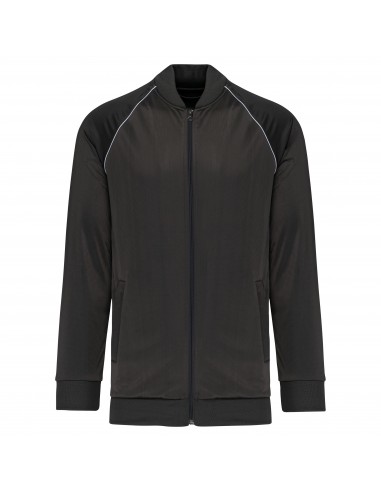 Veste de survêtement zippée avec liseré unisexe - PA384-Vestes / Bodies-Alchimistes