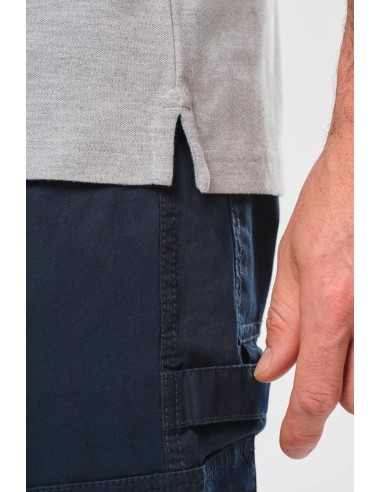 Polo col boutons pression manches courtes homme - WK225-Polos-Alchimistes