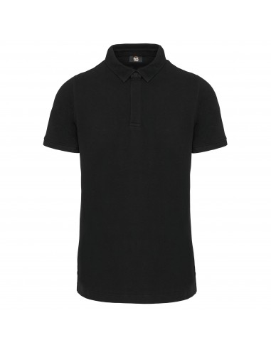 Polo col boutons pression manches courtes homme - WK225-Polos-Alchimistes