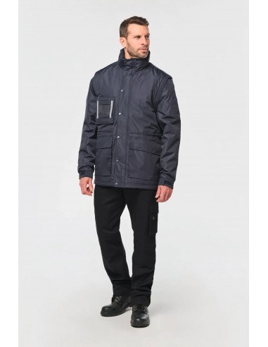 Parka workwear manches amovibles homme - WK6106-Vestes / Bodies-Alchimistes