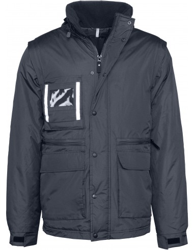 Parka workwear manches amovibles homme - WK6106-Vestes / Bodies-Alchimistes