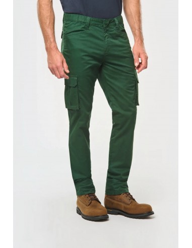 Pantalon multipoches écoresponsable homme - WK703-Pantalons, Shorts et Jupes-Alchimistes