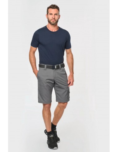 Bermuda de travail multipoches homme - WK763-Pantalons, Shorts et Jupes-Alchimistes