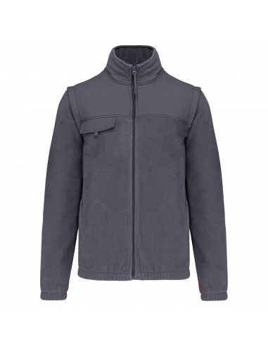 Veste polaire manches amovibles homme - WK9105-Polaire et softshell-Alchimistes