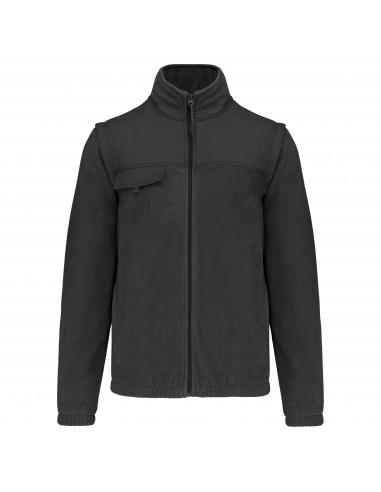 Veste polaire manches amovibles homme - WK9105-Polaire et softshell-Alchimistes