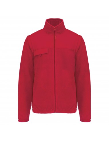 Veste polaire manches amovibles homme - WK9105-Polaire et softshell-Alchimistes