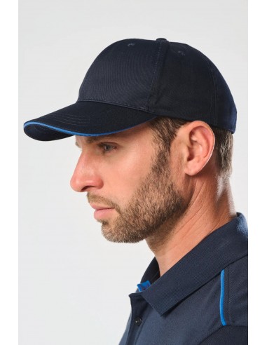 Casquette sandwich contrasté 6 panneaux - WKP145-Casquettes-Alchimistes