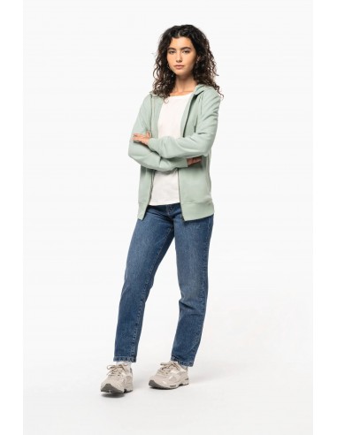 Sweat-shirt french terry écoresponsable zippé à capuche unisexe - K4008-Sweat-Alchimistes