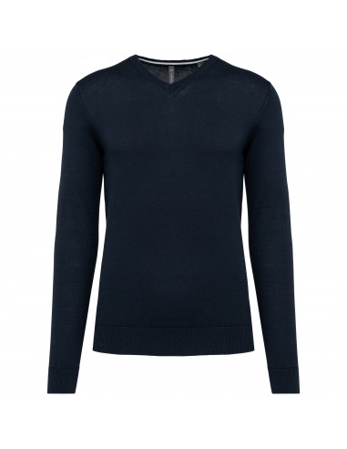 Pull col en V écoresponsable homme - K980-Chemises / pulls-Alchimistes