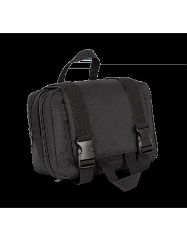 Trousse de toilette recyclée avec double compartiment - KI0370-Vetements-Alchimistes