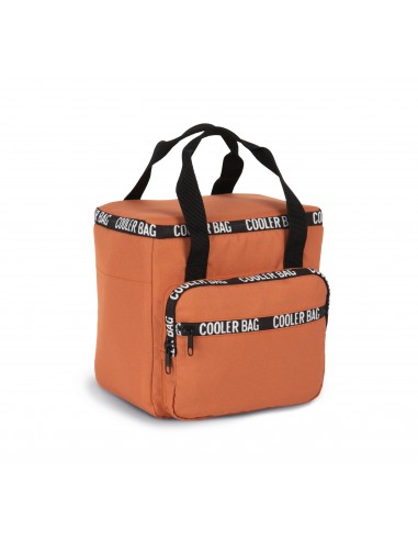 Sac isotherme recyclé avec poche frontale - KI0372-Shopping et plage-Alchimistes