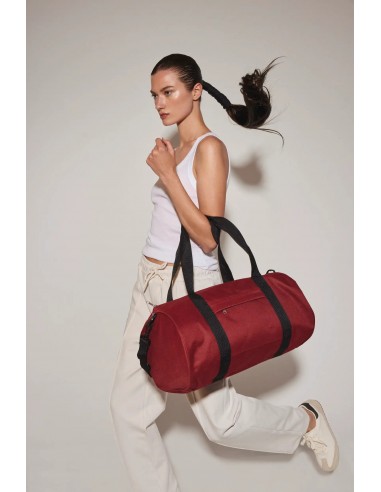 Sac tubulaire recyclé avec poche frontale - KI0655-Shopping et plage-Alchimistes