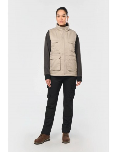 Gilet polycoton multipoches rembourré unisexe - WK607-Vestes / Bodies-Alchimistes