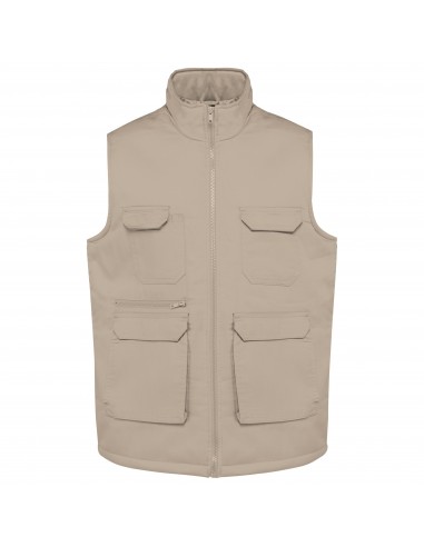 Gilet polycoton multipoches rembourré unisexe - WK607-Vestes / Bodies-Alchimistes