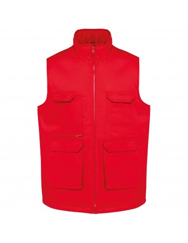 Gilet polycoton multipoches rembourré unisexe - WK607-Vestes / Bodies-Alchimistes