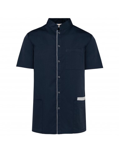 Blouse polycoton avec boutons-pression homme - WK505-Chemises / pulls-Alchimistes