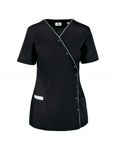 Blouse polycoton avec boutons-pression femme - WK506-Chemises / pulls-Alchimistes
