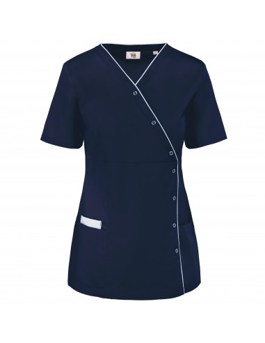 Blouse polycoton avec boutons-pression femme - WK506-Chemises / pulls-Alchimistes