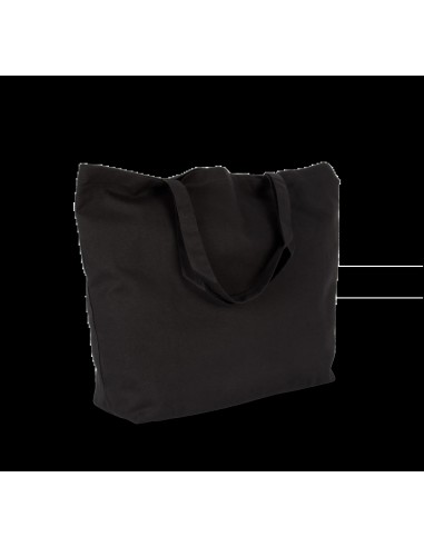 Sac shopping extra large en coton - KI0296-Shopping et plage-Alchimistes