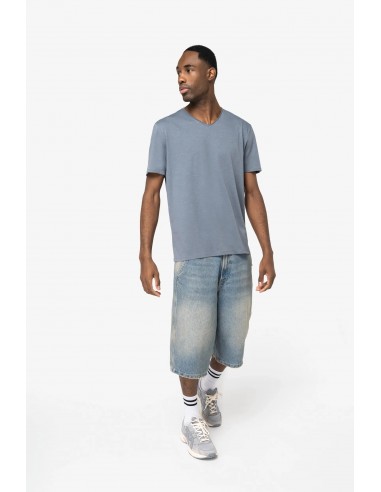 T-shirt écoresponsable slub bords francs homme - NS318-T-Shirts-Alchimistes