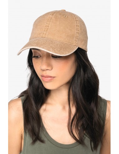 Casquette écoresponsable délavée unisexe - NS040-Casquettes-Alchimistes
