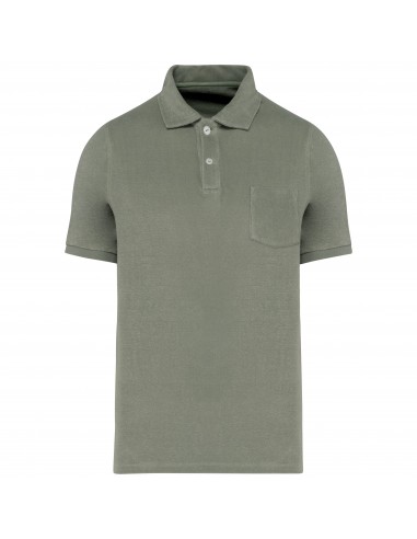 Polo écoresponsable en éponge homme - NS227-Polos-Alchimistes