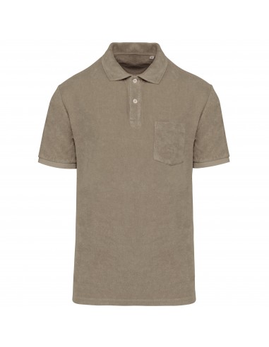 Polo écoresponsable en éponge homme - NS227-Polos-Alchimistes