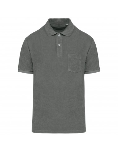 Polo écoresponsable en éponge homme - NS227-Polos-Alchimistes