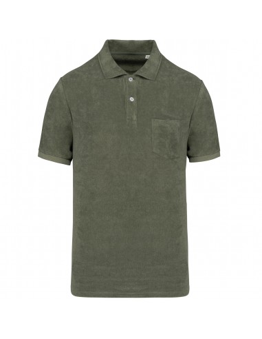 Polo écoresponsable en éponge homme - NS227-Polos-Alchimistes