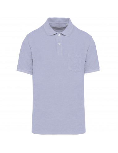 Polo écoresponsable en éponge homme - NS227-Polos-Alchimistes